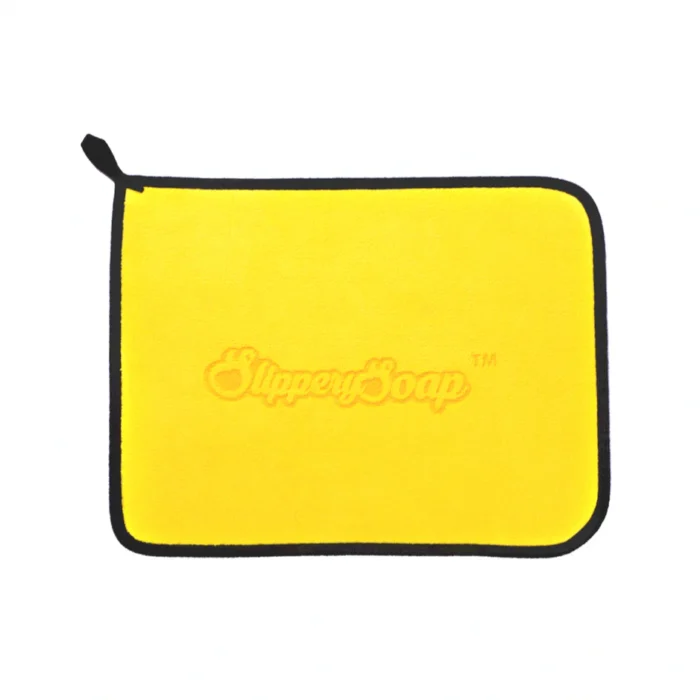 Slippery Soap Premium Microfiber Towel - Yellow